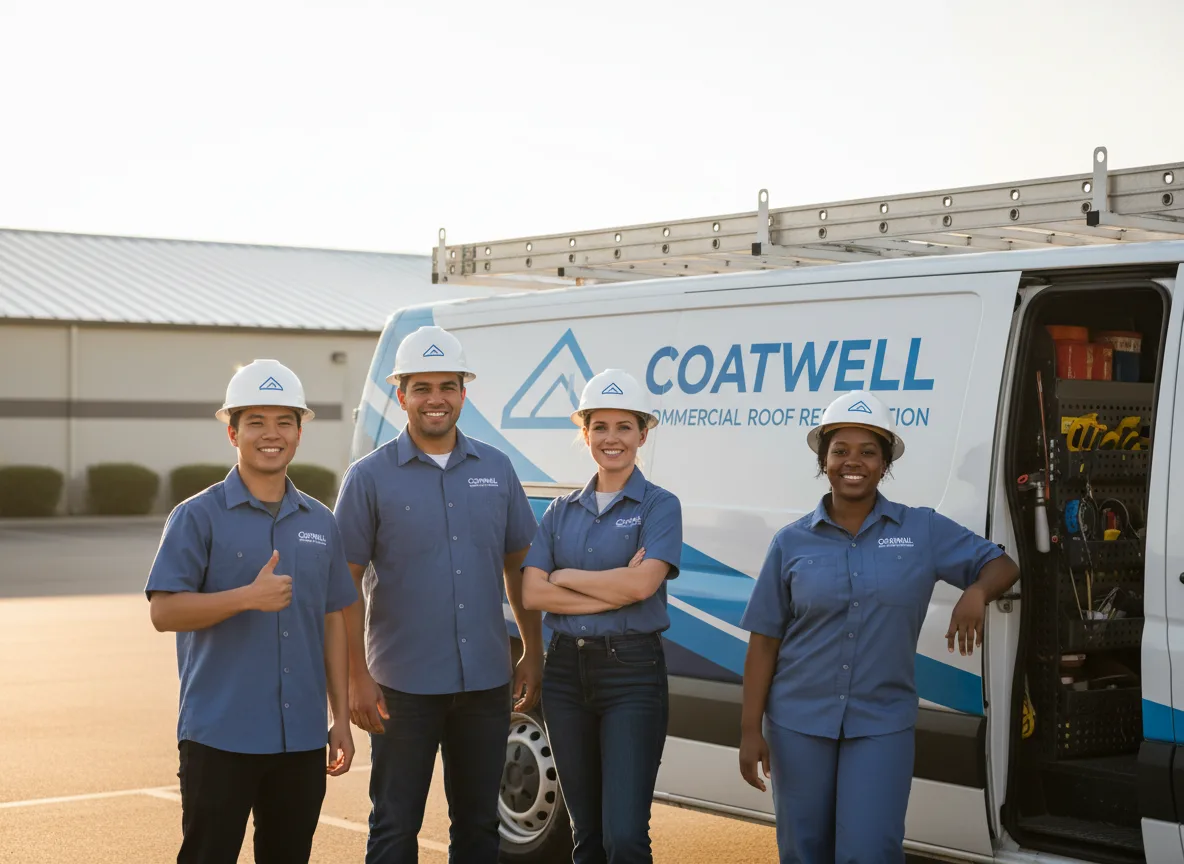 Commercial roof coating company in Cleveland, ND